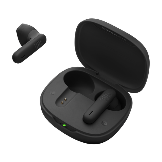 JBL Wave Flex 2 - Black - True Wireless Earbuds - Detailshot 2